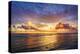 Sunset, West Island, Cocos (Keeling) Islands, Indian Ocean, Asia-Lynn Gail-Premier Image Canvas