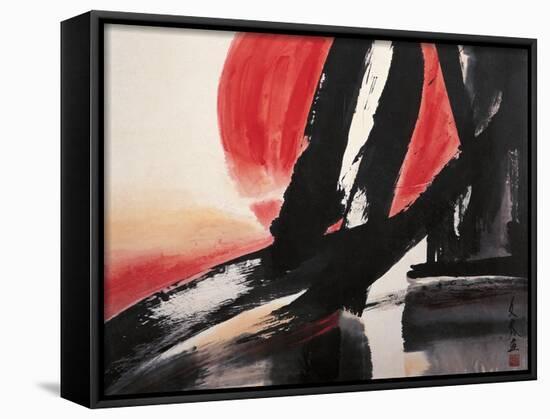 Sunset-Chi Wen-Stretched Canvas