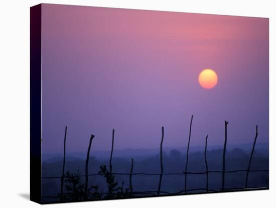 Sunsets Over the Fields, Ethiopia-Janis Miglavs-Premier Image Canvas