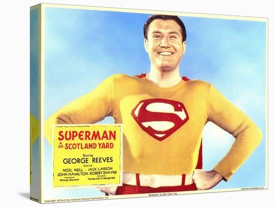 Superman in Scotland Yard, 1954-null-Stretched Canvas