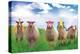 SuperSheep Ew-Nighted-Porter Hastings-Stretched Canvas