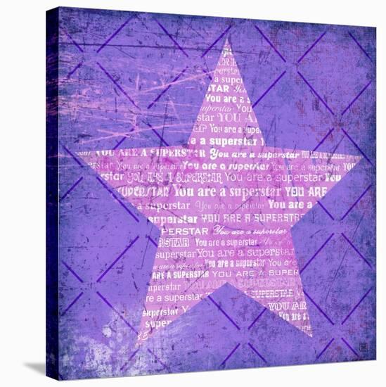 Superstar Purple-Suzanna Anna-Stretched Canvas