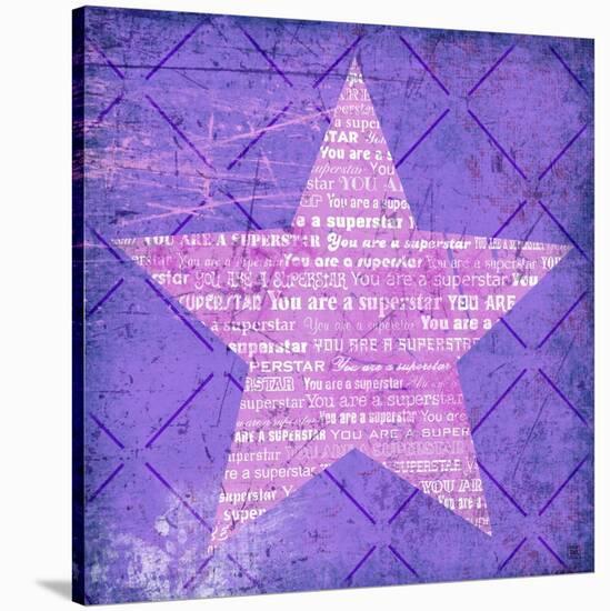Superstar Purple-Suzanna Anna-Stretched Canvas