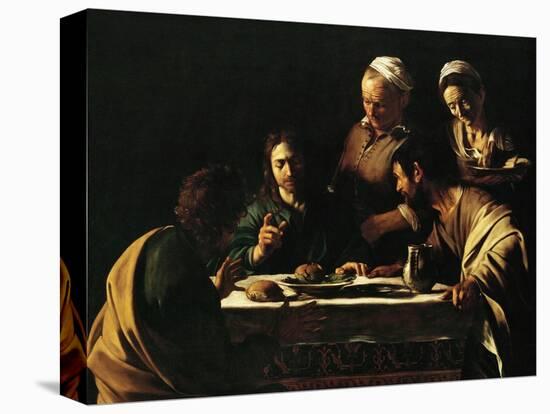 Supper at Emmaus, 1606-Caravaggio-Premier Image Canvas