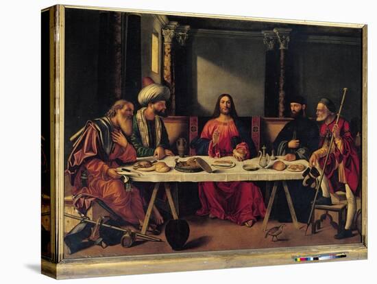 Supper at Emmaus-Giovanni Bellini-Premier Image Canvas