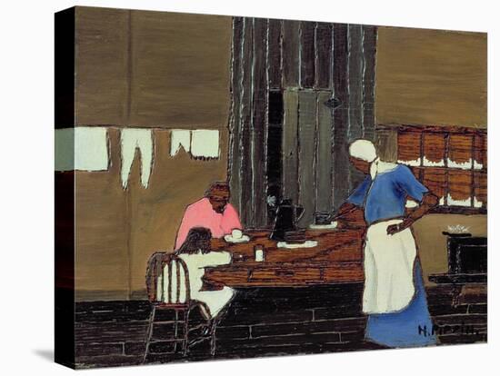 Supper Time, C.1940 (Oil on Panel)-Horace Pippin-Premier Image Canvas