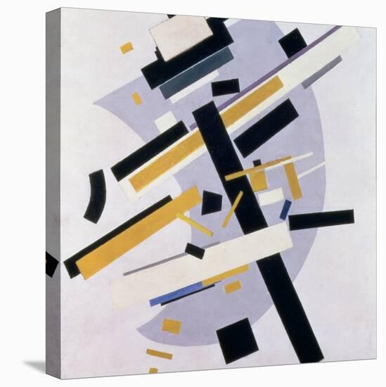 Supremus No. 58 Dynamic Composition in Yellow and Black, 1916-Kasimir Malevich-Premier Image Canvas