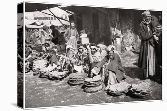 Suq El Khubur, a Native Bread Market, Baghdad, Iraq, 1925-A Kerim-Premier Image Canvas