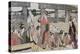 Sur Et Sous Le Pont De Ryogoku (Tokyo) - on Top and beneath Ryogoku Bridge Par Utamaro, Kitagawa (1-Kitagawa Utamaro-Premier Image Canvas