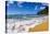 Surf and sand at Polihale Beach, Polihale State Park, Island of Kauai, Hawaii, USA-Russ Bishop-Premier Image Canvas