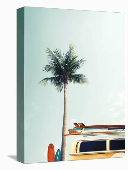 Surf Bus Yellow-Design Fabrikken-Premier Image Canvas