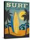 Surf Malibu-Renee Pulve-Stretched Canvas