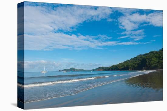 Surf on the Beach, Costa Rica Beach, La Punta Papagayo, Gulf of Papagayo, Guanacaste, Costa Rica-null-Premier Image Canvas