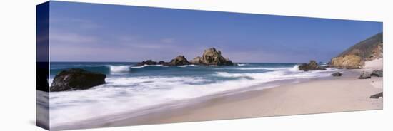 Surf on the Beach, Pfeiffer Beach, Big Sur, California, USA-null-Premier Image Canvas