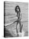 Surf Rider Returning After Surfing-Allan Grant-Premier Image Canvas