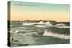 Surf Scene, Hampton Beach, New Hampshire-null-Stretched Canvas