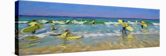 Surf School at St. Ives-Andrew Macara-Premier Image Canvas