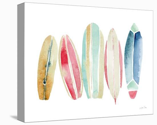 Surfboards in a Row-Katrina Pete-Stretched Canvas