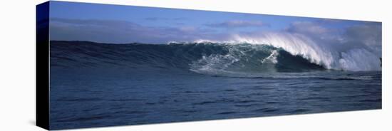 Surfer in the Sea, Maui, Hawaii, USA-null-Premier Image Canvas