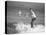 Surfer Riding a Wave While Wearing a Tuxedo-Allan Grant-Premier Image Canvas