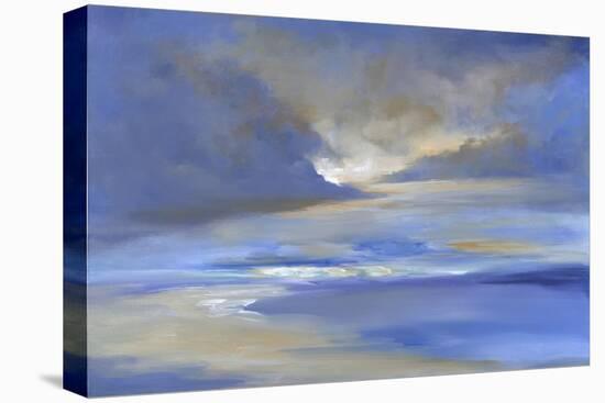 Surfer's Beach Sky-Sheila Finch-Stretched Canvas