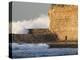 Surfer Sizing Up the Challenge, Santa Cruz Coast, California, USA-Tom Norring-Premier Image Canvas