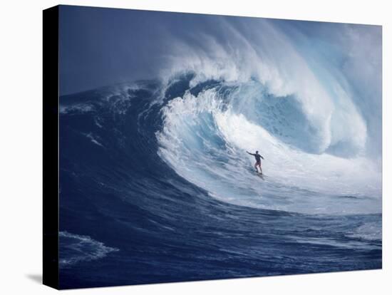 Surfer Surfing-null-Premier Image Canvas