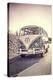 Surfers Vintage VW Bus-Edward M. Fielding-Stretched Canvas