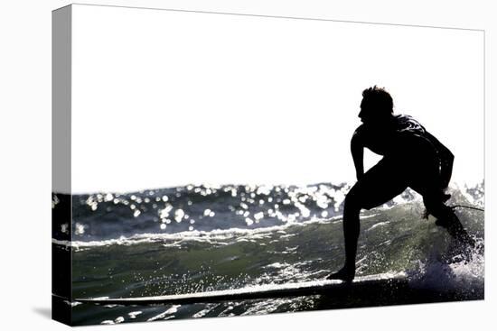 Surfing Silhouette I-Karen Williams-Premier Image Canvas