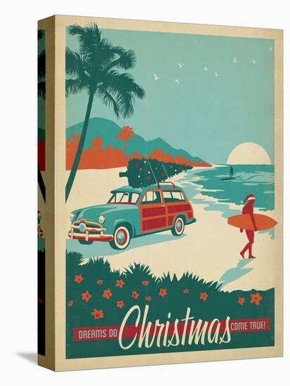 Surfs Up Christmas-Anderson Design Group-Stretched Canvas