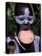 Surma Tribesmen with Lip Plate, Ethiopia-Gavriel Jecan-Premier Image Canvas