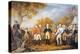 Surrender of General Burgoyne at Saratoga, New York, 17 October 1777-John Trumbull-Premier Image Canvas