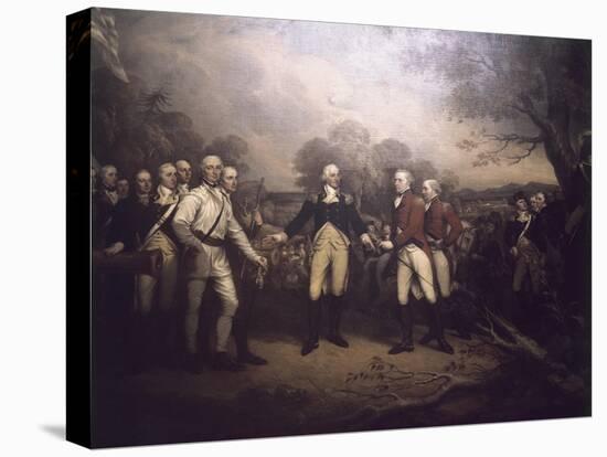 Surrender of General Burgoyne at Saratoga New-John Trumbull-Premier Image Canvas