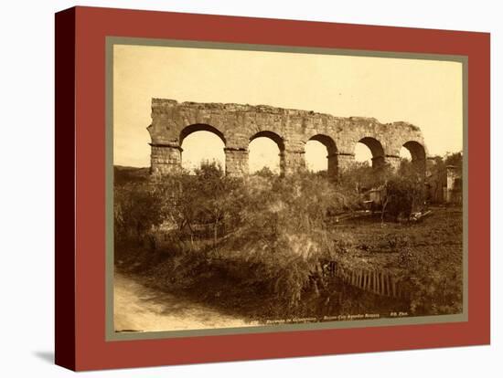 Surroundings Constantine, Ruins of a Roman Aqueduct, Algiers-Etienne & Louis Antonin Neurdein-Premier Image Canvas