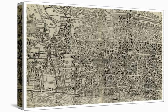 Survey of London, 16th or 17th Century-null-Premier Image Canvas