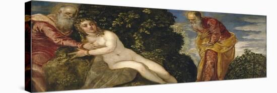 Susannah and the Elders-Jacopo Tintoretto-Premier Image Canvas