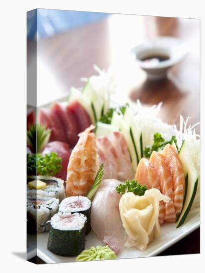 Sushi and Sashimi Platter-Alexandre Oliveira-Premier Image Canvas