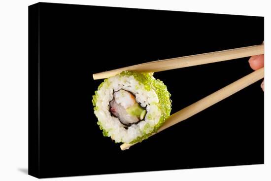 Sushi with Chopsticks-maksheb-Premier Image Canvas