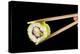 Sushi with Chopsticks-maksheb-Premier Image Canvas