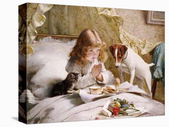 Suspense-Charles Burton Barber-Premier Image Canvas