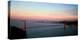 Suspension Bridge across a Bay, Golden Gate Bridge, San Francisco Bay, San Francisco-null-Premier Image Canvas