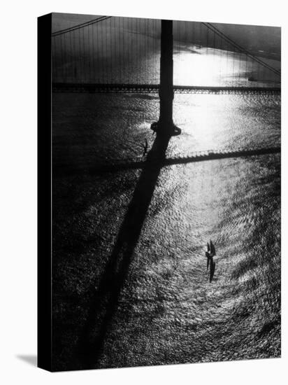 Suspension Tower of the Golden Gate Bridge at Sunrise-Margaret Bourke-White-Premier Image Canvas