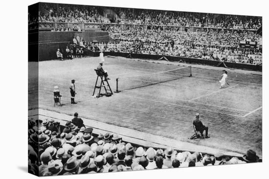 Suzanne Lenglen Playing Miss Mckane, Wimbledon, London, 1926-1927-null-Premier Image Canvas