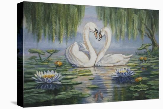 Swan Love-Bruce Dumas-Premier Image Canvas