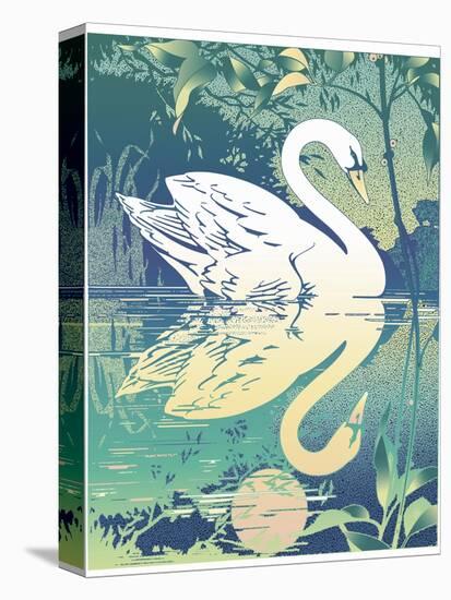 Swan-David Chestnutt-Premier Image Canvas