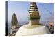 Swayambunath Stupa or Monkey Temple, Kathmandu, Nepal-Peter Adams-Premier Image Canvas