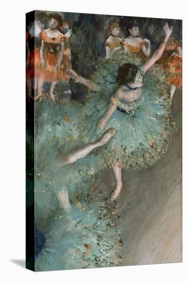 Swaying Dancer (Dancer in Gree), 1877-1878-Edgar Degas-Premier Image Canvas