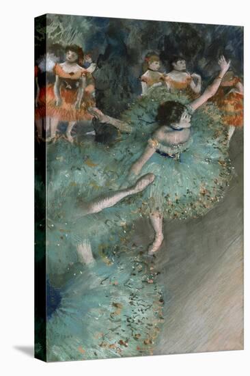 Swaying Dancer (Dancer in Green). 1877-79-Edgar Degas-Premier Image Canvas