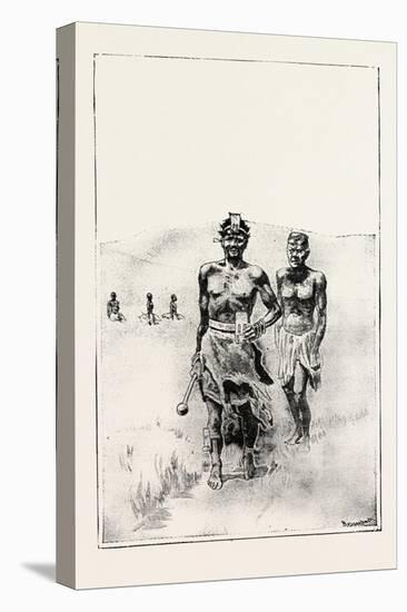 Swaziland, His Last Walk, the Lord High Executioner and a Victim, 1890-null-Premier Image Canvas