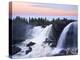Sweden, Waterfall Ristafallet at Jarpen, Sky-K. Schlierbach-Premier Image Canvas